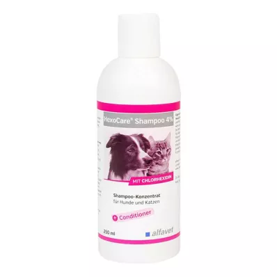 Hexocare Schampo 4% för hundar och katter, 250 ml Hexocare Schampo 4% för hundar och katter, 250 ml