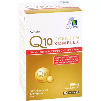 COENZYM Q10 100 mg kapslar+vitaminer+mineraler, 120 st