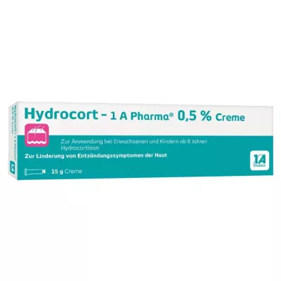 HYDROCORT-1A Pharma 0,5% kräm, 15 g