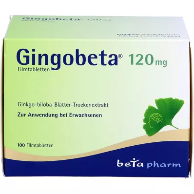 GINGOBETA 120 mg filmdragerade tabletter, 100 st