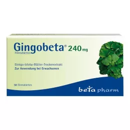 GINGOBETA 240 mg filmdragerade tabletter, 50 st