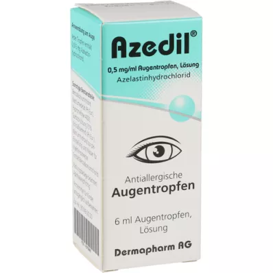 AZEDIL 0,5 mg/ml ögondroppar, lösning, 6 ml