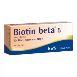 Biotin beta 5 tabletter, 30 st