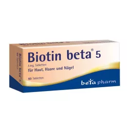 Biotin beta 5 tabletter, 60 st