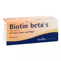 Biotin beta 5 tabletter, 90 st