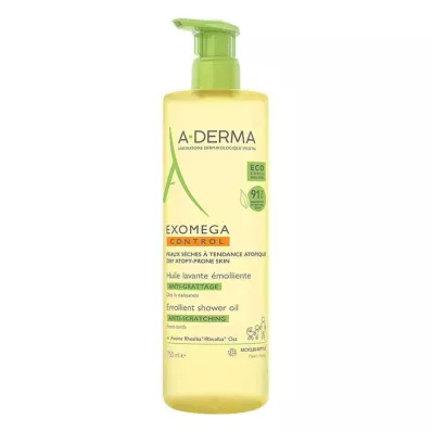 A-DERMA EXOMEGA Styrtillsats.Duscholja (750 ml) A-DERMA EXOMEGA Styrtillsats.Duscholja (750 ml)