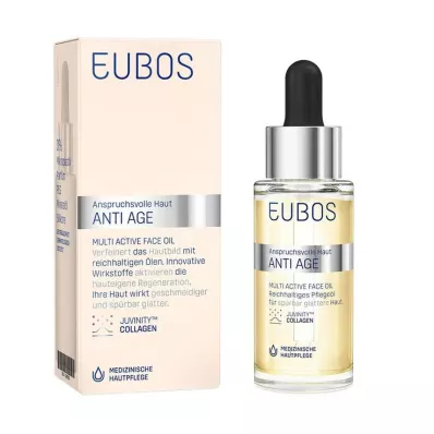 EUBOS ANTI-AGE Multi Active ansiktsolja, 30 ml