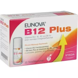 EUNOVA B12 Plus-drycksflaska, 10X8 ml