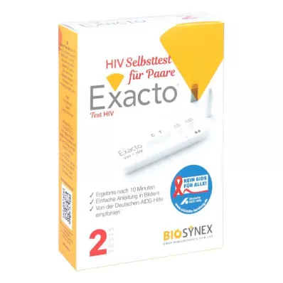 EXACTO HIV Självtest för par, 1 st