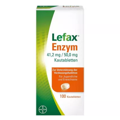 Lefax enzymtuggtabletter, 100 st Lefax enzymtuggtabletter, 100 st