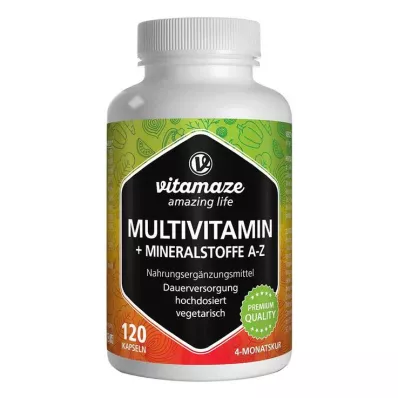 Multivitaminkapslar, hög dos, 120 st Multivitaminkapslar, hög dos, 120 st
