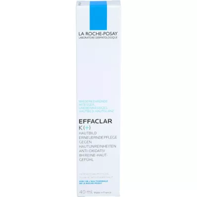 ROCHE-POSAY Effaclar K+ kräm, 40 ml