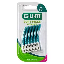 GUM Soft-Picks Advanced stor, 60 st