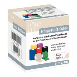 HÖGA-HAFT Färgfixeringsband 6 cmx4 m hudfärgat, 1 st