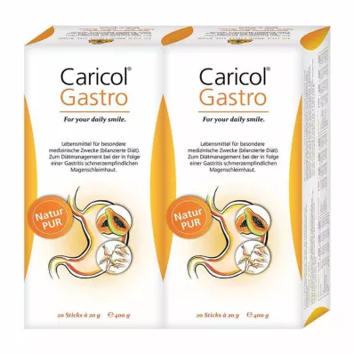 CARICOL Gastro-påse dubbelförpackning, 40X21 ml