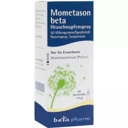 MOMETASON beta hösnuva spray 50μg/Sp.60 Sp.St, 10 g