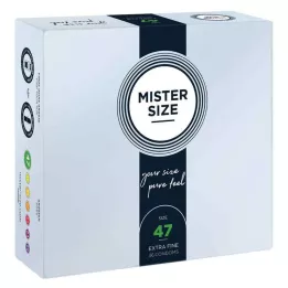 MISTER Storlek 47 kondomer, 36 st