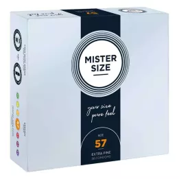 MISTER Storlek 57 kondomer, 36 st
