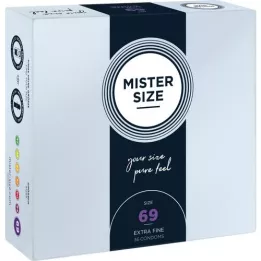 MISTER Storlek 69 kondomer, 36 st