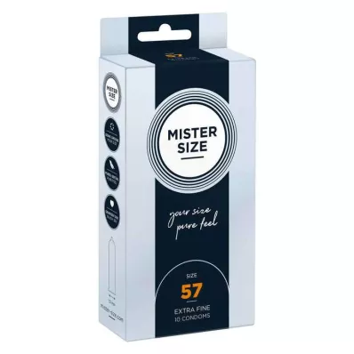 MISTER Kondomer storlek 57, 10 st MISTER Kondomer storlek 57, 10 st
