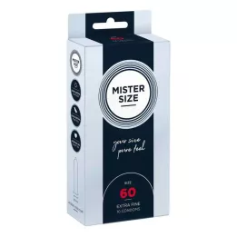 MISTER Kondomer storlek 60, 10 st
