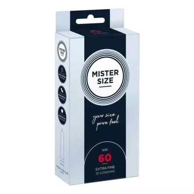 MISTER Kondomer storlek 60, 10 st