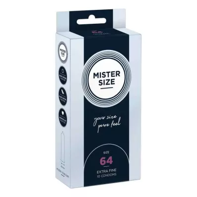 MISTER SIZE 64 kondomer, 10 st MISTER SIZE 64 kondomer, 10 st