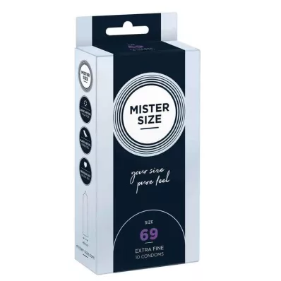 MISTER SIZE 69 kondomer, 10 st MISTER SIZE 69 kondomer, 10 st