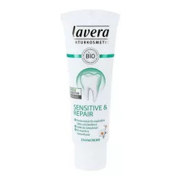 LAVERA Känslig tandkräm &amp; Reparation med fluor, 75 ml