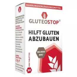 GLUTEOSTOP Tabletter, 30 st