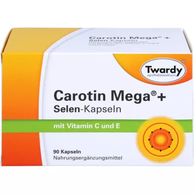 CAROTIN MEGA+seleniumkapslar, 90 st