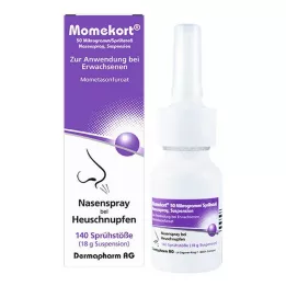 MOMEKORT 50 μg/Spray.Nas.Susp.140 Vuxna, 18 g