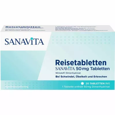Resetabletter Sanavita 50 mg tabletter, 20 st Resetabletter Sanavita 50 mg tabletter, 20 st