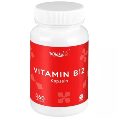 VITAMIN B12 VEGAN Kapslar 1000 µg Metylkobalamin, 60 st