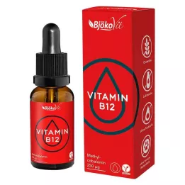VITAMIN B12 VEGAN Droppar av metylkobalamin, 30 ml