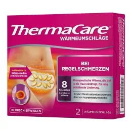 THERMACARE för menstruationsvärk, 2 st