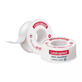 LEUKOPLAST Hud Känslig 1,25 cmx2,6 m.skydd, 1 st