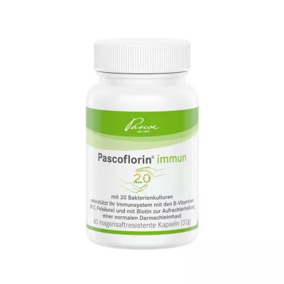 PASCOFLORIN immunkapslar, 60 st