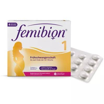 FEMIBION 1 Tabletter för tidig graviditet, 28 st