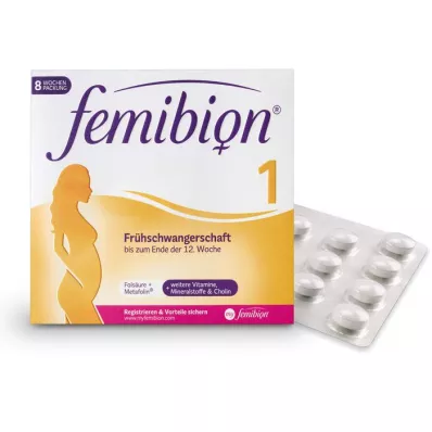 FEMIBION 1 Tabletter för tidig graviditet, 56 st