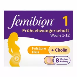 FEMIBION 1 Tabletter för tidig graviditet, 56 st