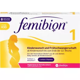 FEMIBION 1 Fertilitet+tidig graviditet utan jodtabletter, 60 st