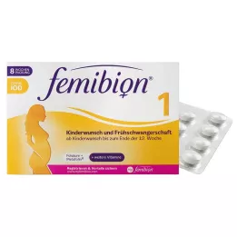 FEMIBION 1 Fertilitet+tidig graviditet utan jodtabletter, 60 st