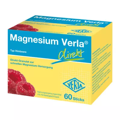 MAGNESIUM VERLA direktgranulat hallon, 60 st MAGNESIUM VERLA direktgranulat hallon, 60 st