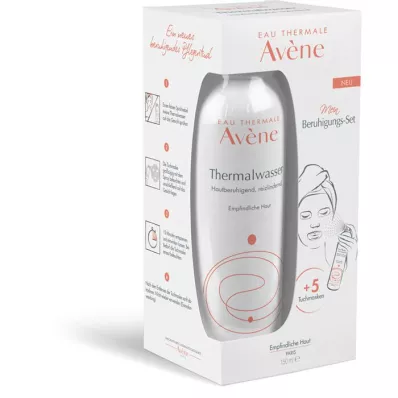 AVENE Termiskt vattenspray 150 ml + 5 tygmasker, 1 p