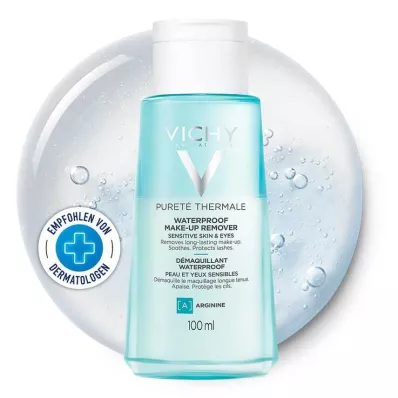 Vichy Purete Thermale ögonmake-up remover vattenfast / R, 100 ml Vichy Purete Thermale ögonmake-up remover vattenfast / R, 100 ml