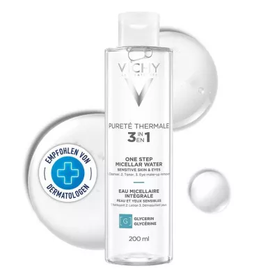 Vichy Purete Thermale Mineral Micellar Fluid sensitive, 200 ml Vichy Purete Thermale Mineral Micellar Fluid sensitive, 200 ml