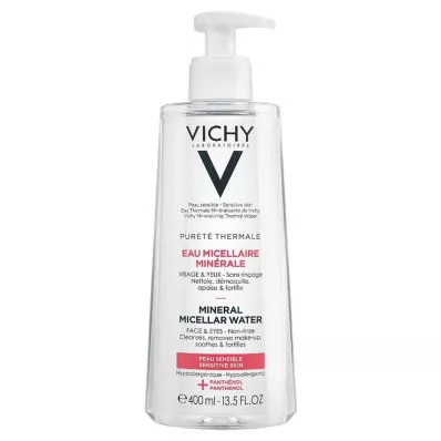 VICHY PURETE Thermale Mineral Micellar Fluid sens., 400 ml