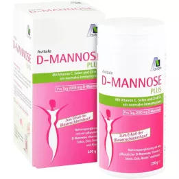 D-MANNOSE PLUS 2000 mg pulver med vitaminer och mineraler, 250 g