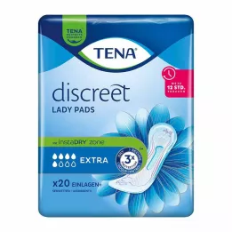 TENA LADY Diskreta kuddar extra, 20 st